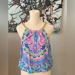 Lilly Pulitzer Bowen Halter Top